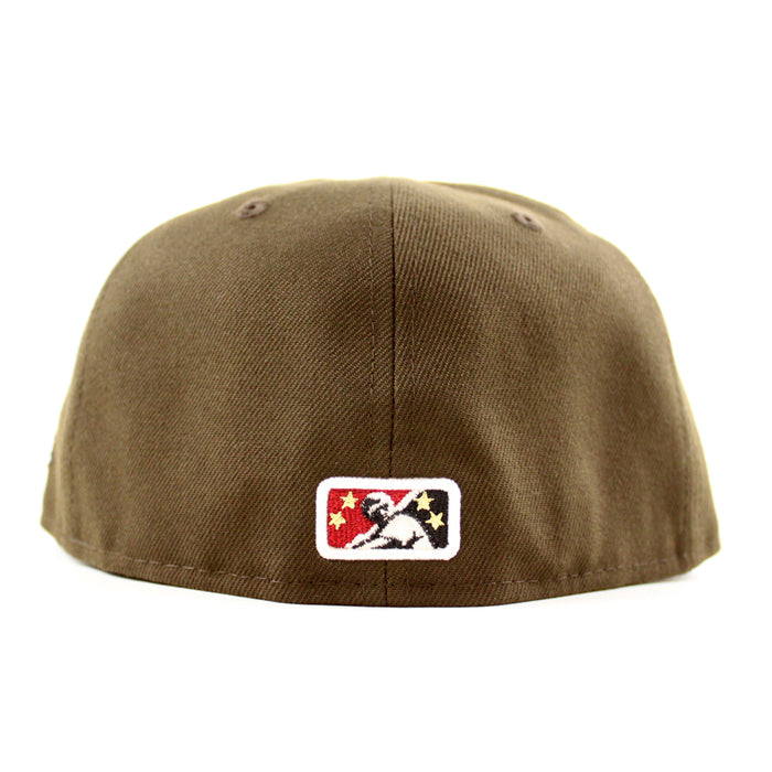 Buffalo Bisons New Era 59Fifty Fitted Hat (Walnut RealTree Gray Under Brim)
