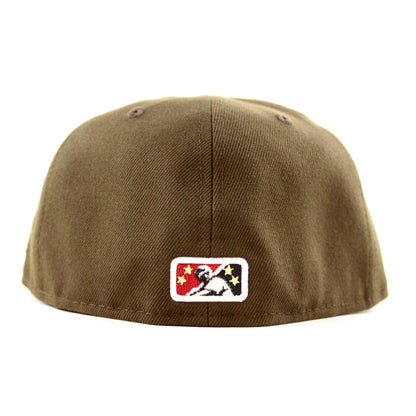 Buffalo Bisons New Era 59Fifty Fitted Hat (Walnut RealTree Gray Under Brim)