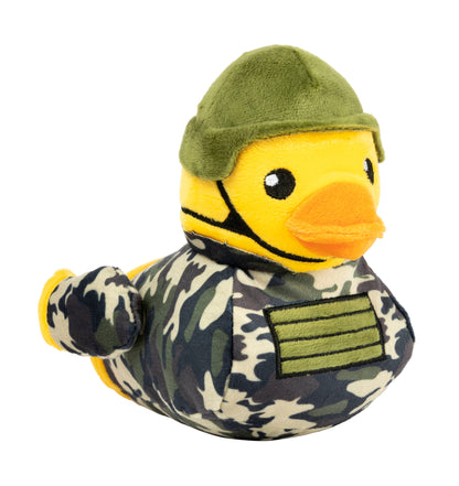 FuzzYard Commanduck Plush Dog Toy