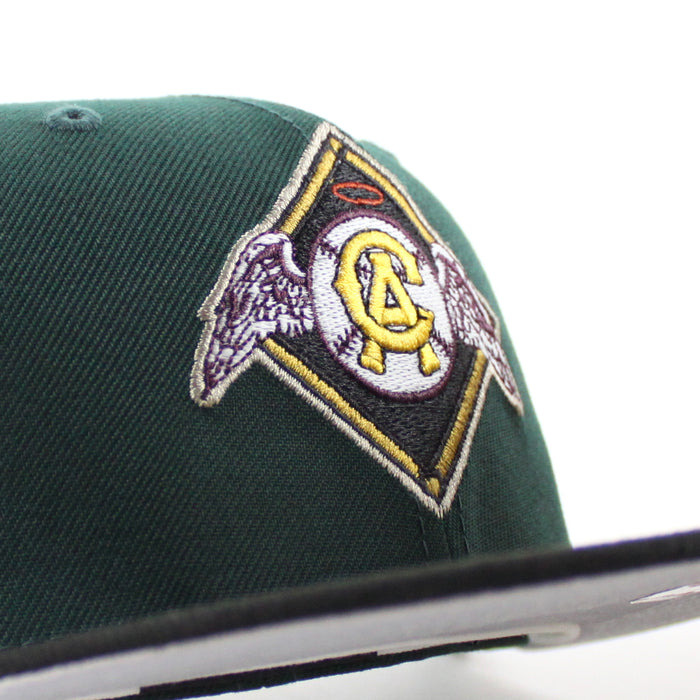California Angels 1967 All Star Game New Era 59Fifty Fitted Hat (Green Black Gray UNDER BRIM)