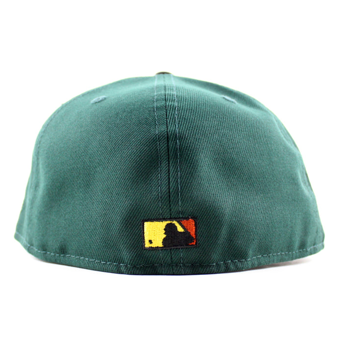 California Angels 1967 All Star Game New Era 59Fifty Fitted Hat (Green Black Gray UNDER BRIM)