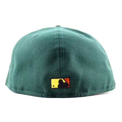 California Angels 1967 All Star Game New Era 59Fifty Fitted Hat (Green Black Gray UNDER BRIM)