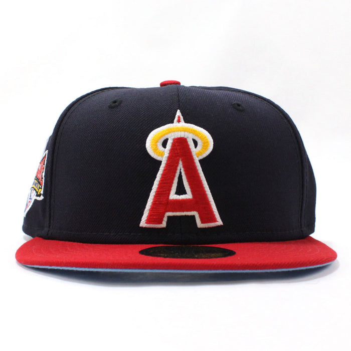 California Angels 1989 All-Star Game New Era 59Fifty Fitted Hat (Sky Blue Under Brim)