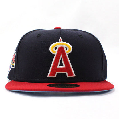 California Angels 1989 All-Star Game New Era 59Fifty Fitted Hat (Sky Blue Under Brim)