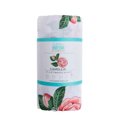 Camellia Swaddle (Floral)