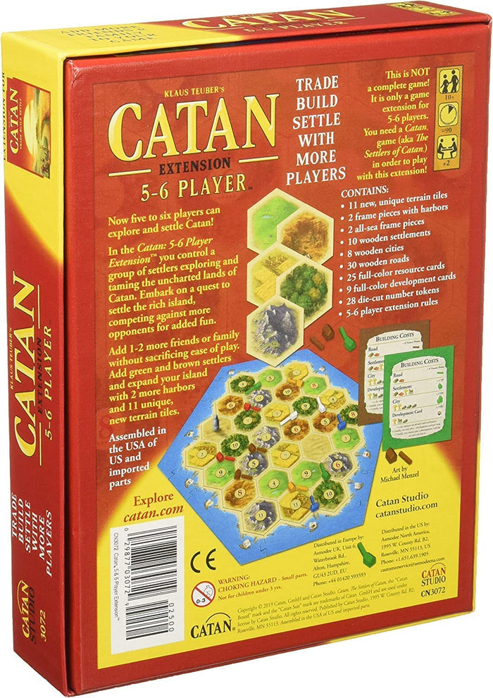 Catan 5-6 Player Extension