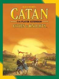 Catan 5th Edition Cities & Knights 5-6 Player Extension Board Game