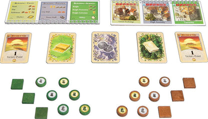 Catan 5th Edition Cities & Knights 5-6 Player Extension Board Game