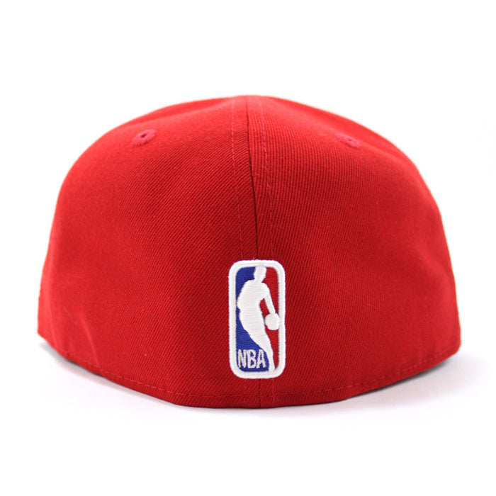 Chicago Bulls 6 X NBA Champs New Era 59fifty Fitted Hat (Red Green Under Brim)