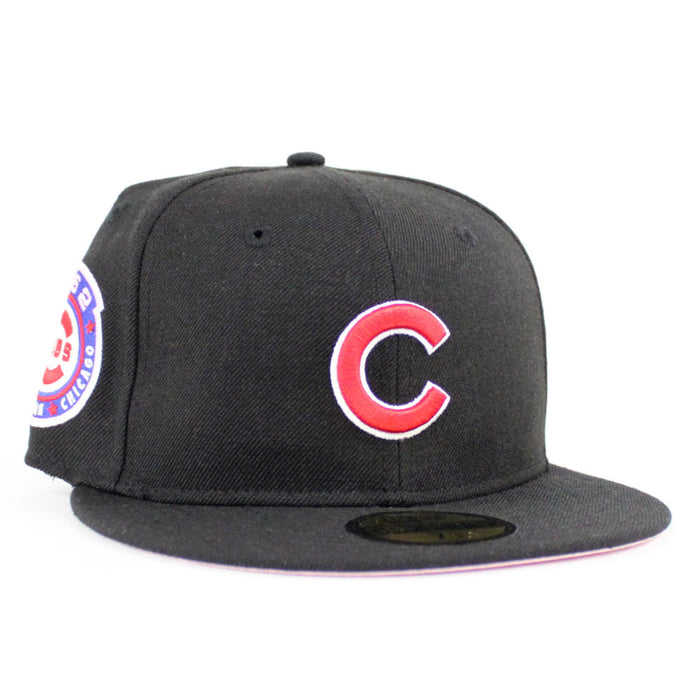 Chicago Cubs 1962 All Star Game New Era 59Fifty Fitted Hat (Black Pink Under Brim)