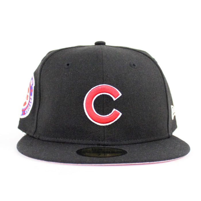 Chicago Cubs 1962 All Star Game New Era 59Fifty Fitted Hat (Black Pink Under Brim)