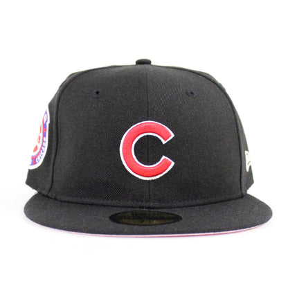 Chicago Cubs 1962 All Star Game New Era 59Fifty Fitted Hat (Black Pink Under Brim)