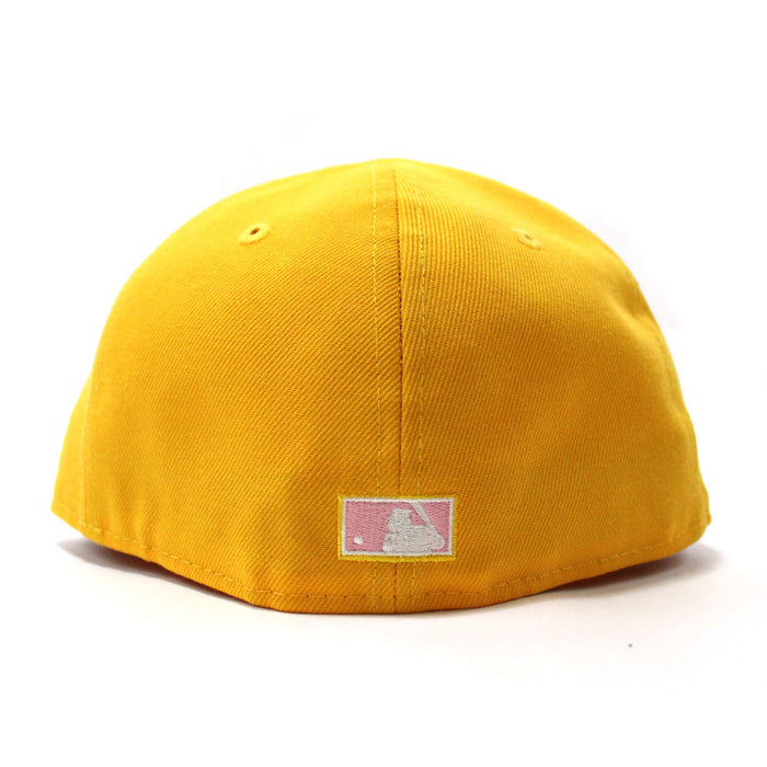Chicago Cubs 1962 All Star Game New Era 59Fifty Fitted Hat (Yellow Pink Under Brim)