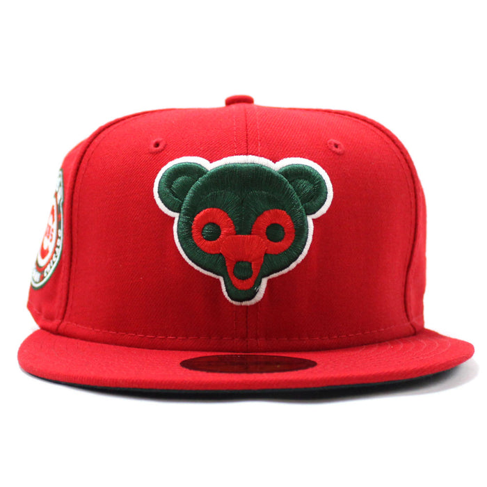Chicago Cubs 1962 World Series New Era 59Fifty Fitted Hat (Red Green Under Brim)