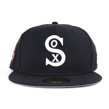 Chicago White Sox 1917 New Era 59Fifty Fitted Hat (Ver2 Navy Gray Under Brim)