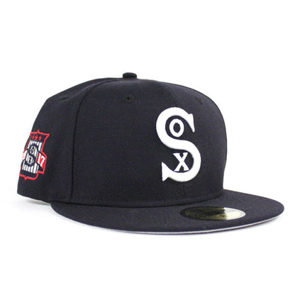 Chicago White Sox 1917 New Era 59Fifty Fitted Hat (Ver2 Navy Gray Under Brim)