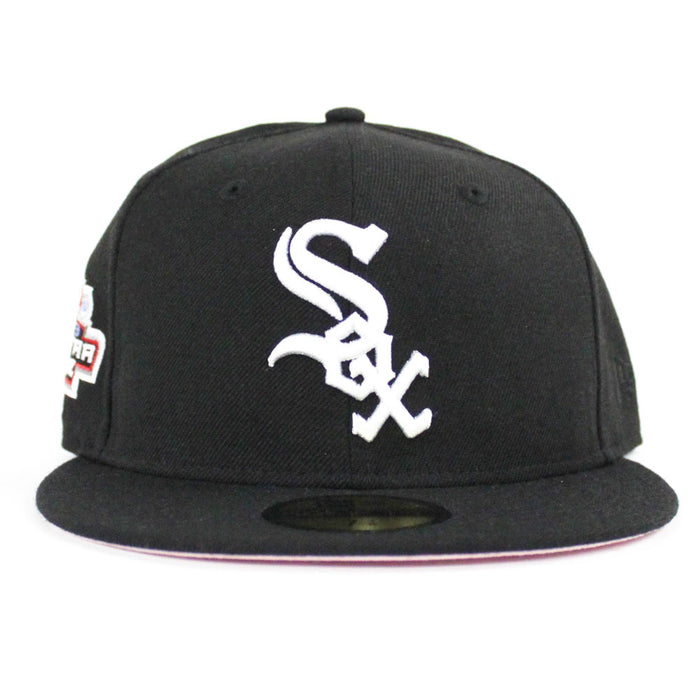 Chicago White Sox 2003 All Star Game New Era 59Fifty Fitted Hat (Black Pink Under Brim)