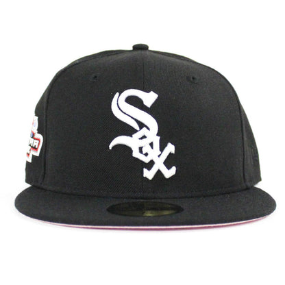 Chicago White Sox 2003 All Star Game New Era 59Fifty Fitted Hat (Black Pink Under Brim)