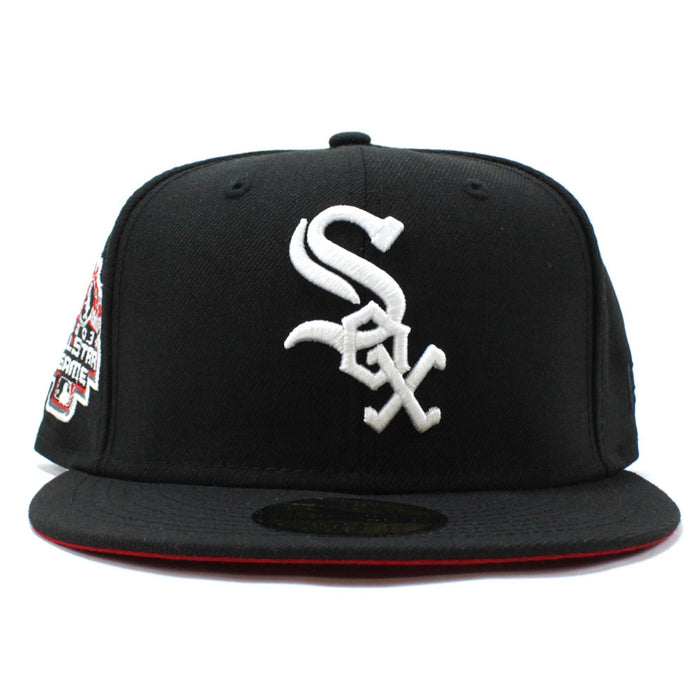 Chicago White Sox 2003 All Star Game New Era 59Fifty Fitted Hat (Black Red Under Brim)
