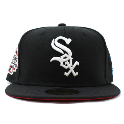 Chicago White Sox 2003 All Star Game New Era 59Fifty Fitted Hat (Black Red Under Brim)
