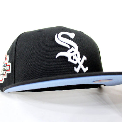 Chicago White Sox 2003 All Star Game New Era 59Fifty Fitted Hat (Black Sky Blue Under Brim)