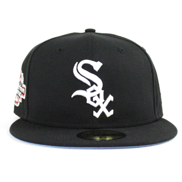 Chicago White Sox 2003 All Star Game New Era 59Fifty Fitted Hat (Black Sky Blue Under Brim)