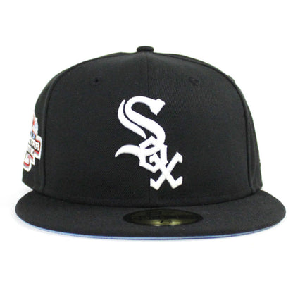 Chicago White Sox 2003 All Star Game New Era 59Fifty Fitted Hat (Black Sky Blue Under Brim)