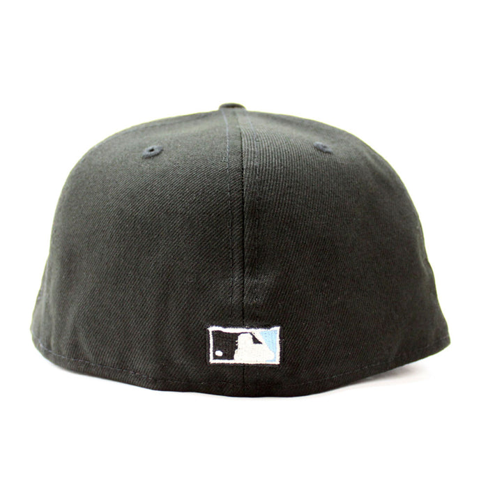Chicago White Sox 2003 All-Star Game New Era Fitted 59Fifty Hat (Glow in the Dark Black Sky Blue Under Brim)