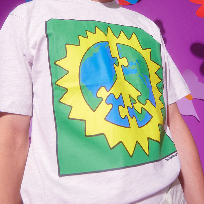 Chinatown Market Peace It Tee (Grey)