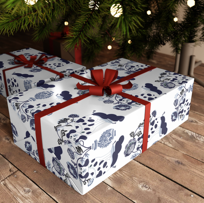 Chinoiserie Gift Wrap Roll