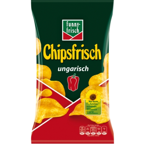 Chipsfrisch Hungarian Paprika Chips 150g (Funny Frisch)