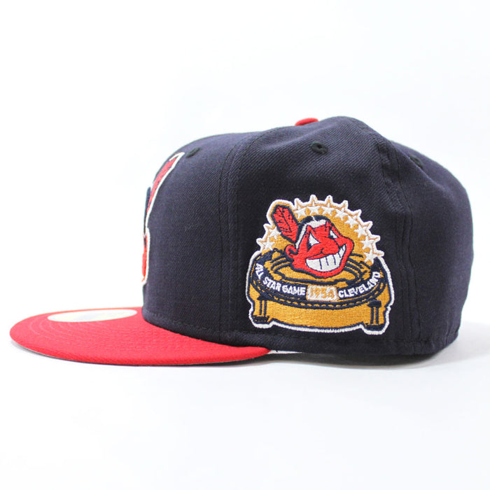Cleveland Indians 1954 All-Star Game American League New Era 59Fifty Fitted Hat (Navy Red Gray Under Brim)