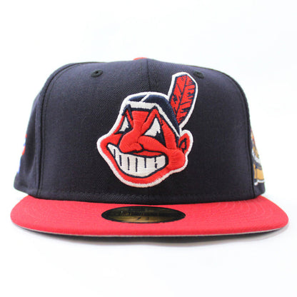 Cleveland Indians 1954 All-Star Game American League New Era 59Fifty Fitted Hat (Navy Red Gray Under Brim)