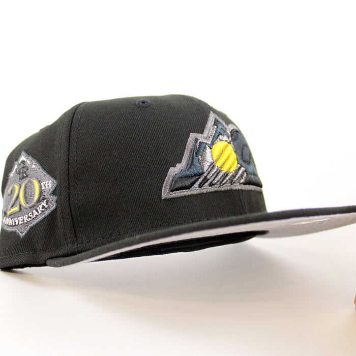 Colorado Rockies 20th Anniversary New Era 59Fifty Fitted Hat (Black Gray Under Brim)