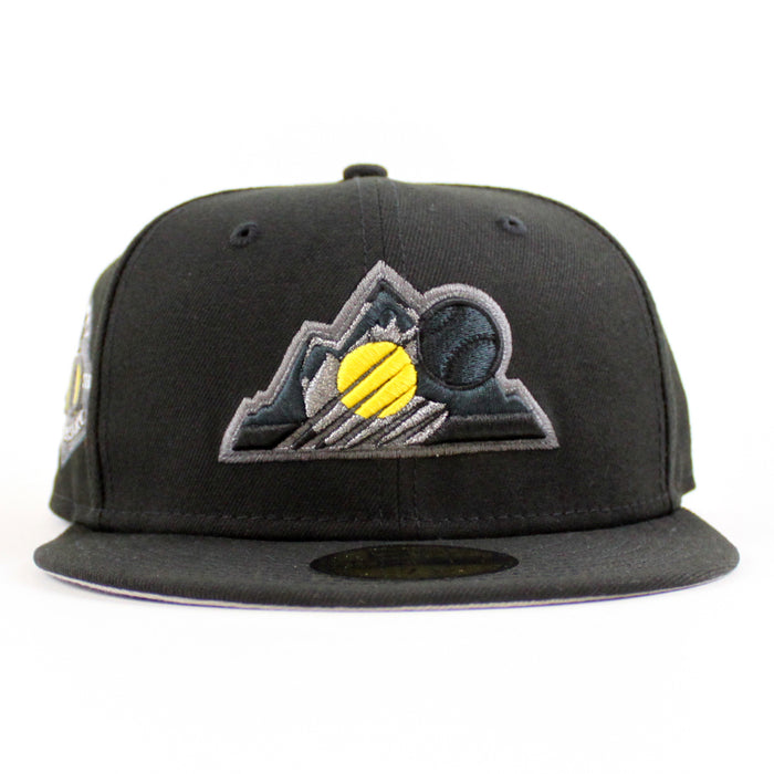 Colorado Rockies 20th Anniversary New Era 59Fifty Fitted Hat (Black Gray Under Brim)