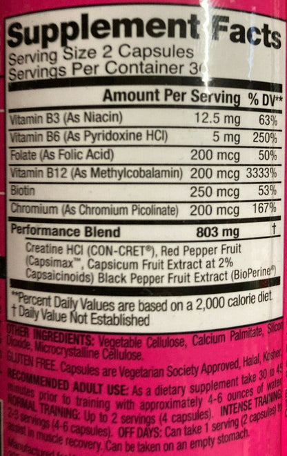 Con-Cret Women's Elite Pre-Workout