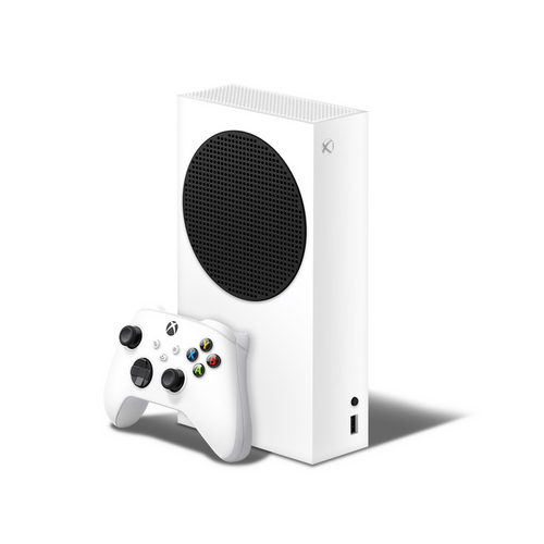 Crisp White Xbox Series S Decal Skin
