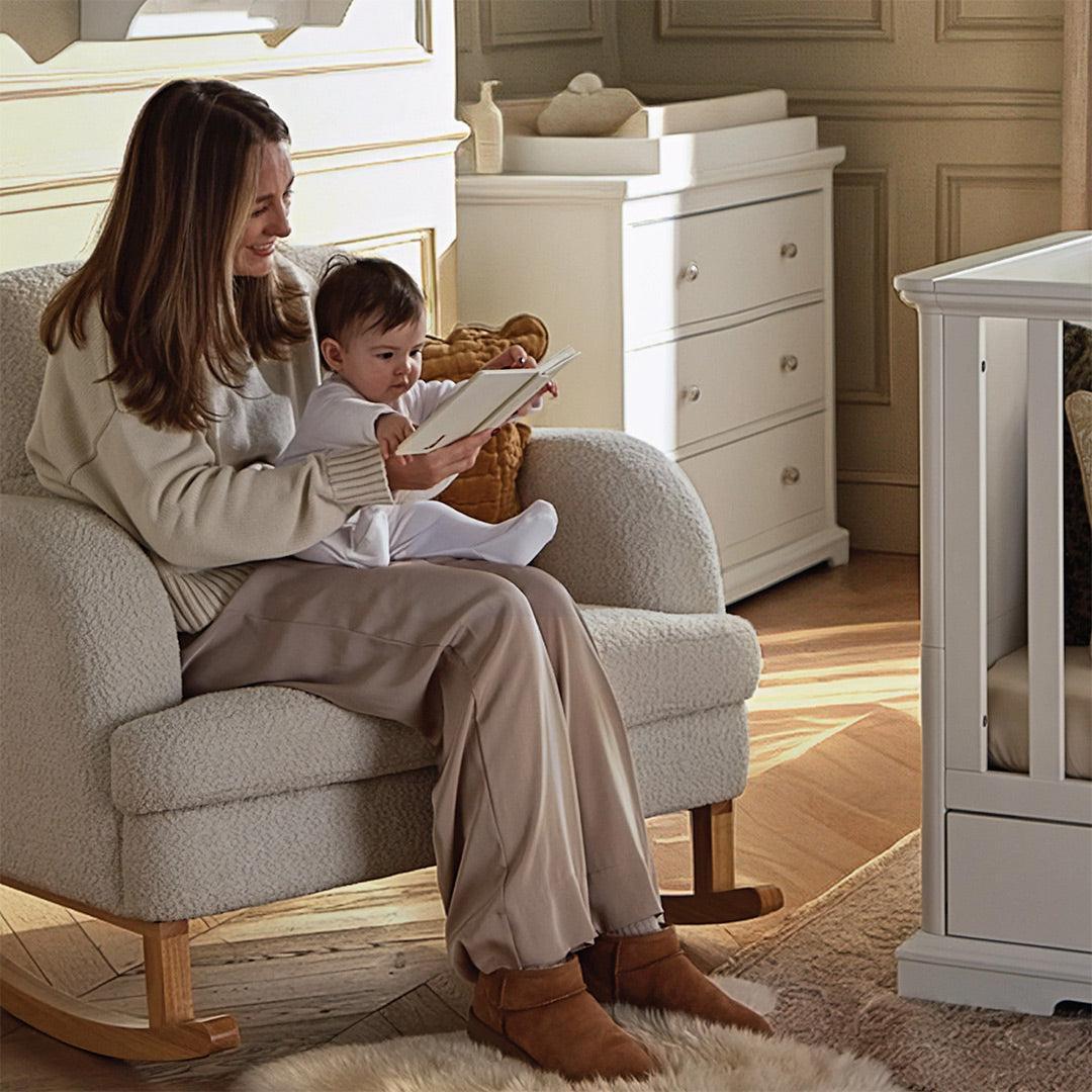 CuddleCo Etta Cuddle Chair - Boucle Mushroom