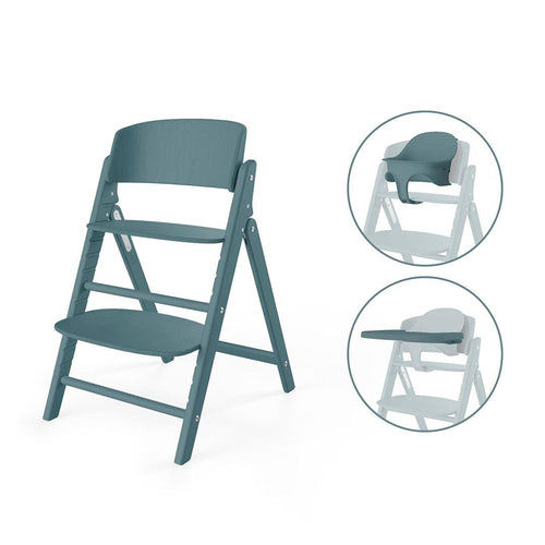 CYBEX Click & Fold 3 In 1 Highchair - Stone Blue