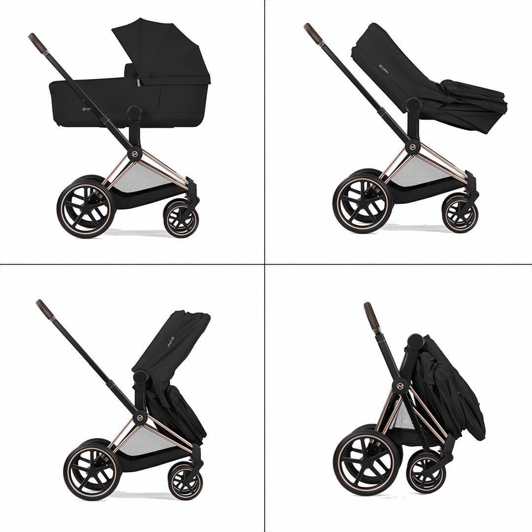 CYBEX PRIAM Fold Cot Ultimate Travel System Bundle - Comfort