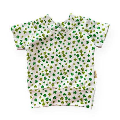 Dainty Shamrocks Biker Shorts Lounge Set