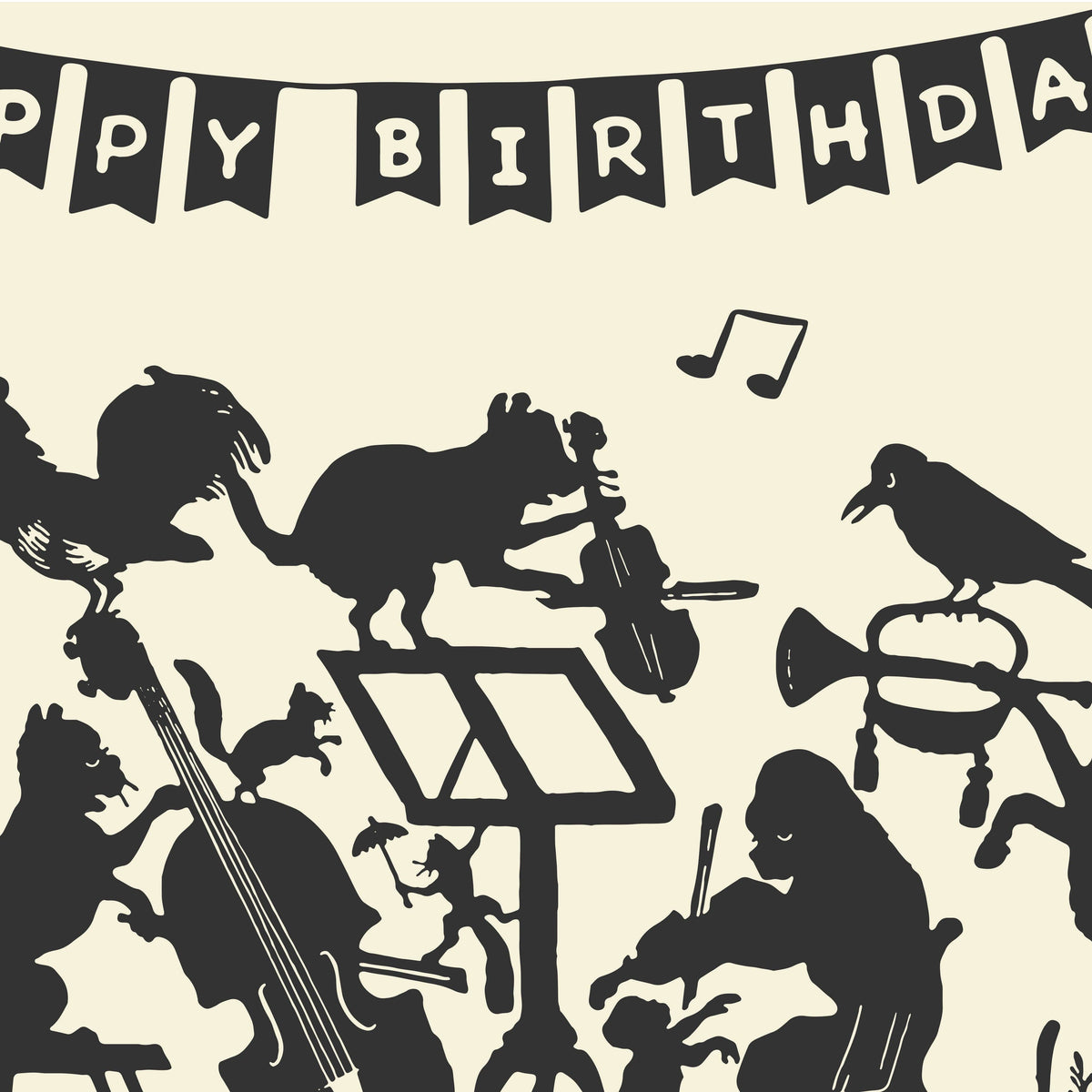 Birthday Animals Greeting Card