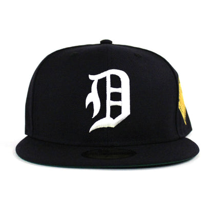 Detroit Tigers 1945  World Series New Era 59Fifty Fitted Hat (Navy Green Under Brim)
