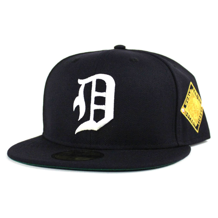 Detroit Tigers 1945  World Series New Era 59Fifty Fitted Hat (Navy Green Under Brim)