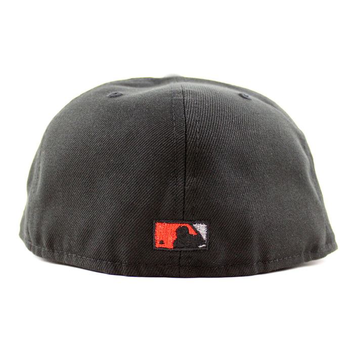 Detroit Tigers 2000 TIGER STADIUM New Era 59Fifty Fitted Hat (Black Misty Scarlet Under Brim)