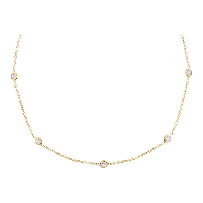 Diamond By The Yard Choker