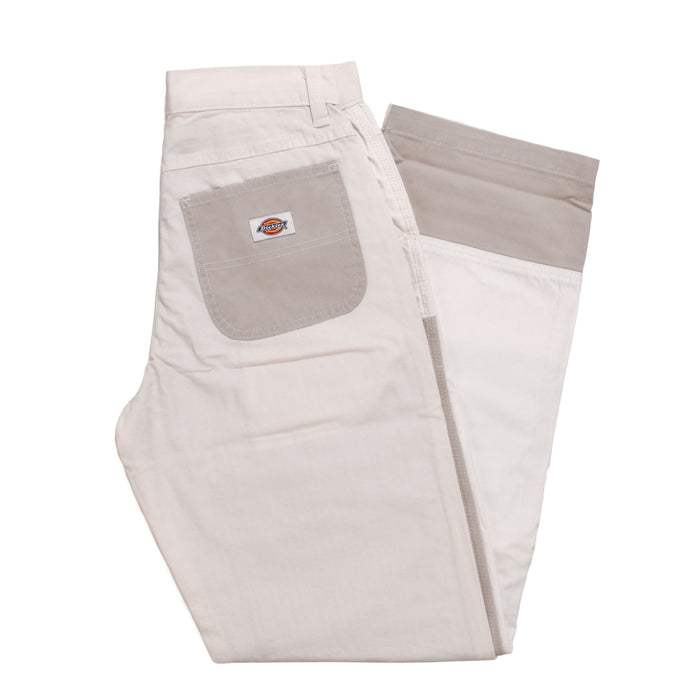 Dickies - Ripstop Double Knee (White/Grey)
