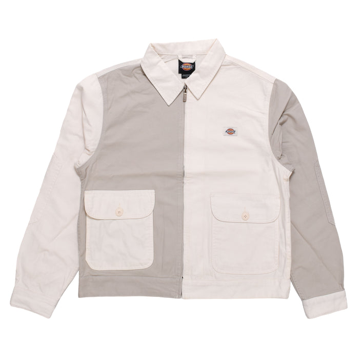 Dickies - Unlined Jacket (White/Grey)