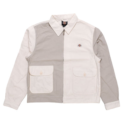 Dickies - Unlined Jacket (White/Grey)