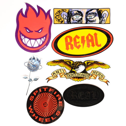 DLX - Assorted Sticker Pack (7 Stickers)